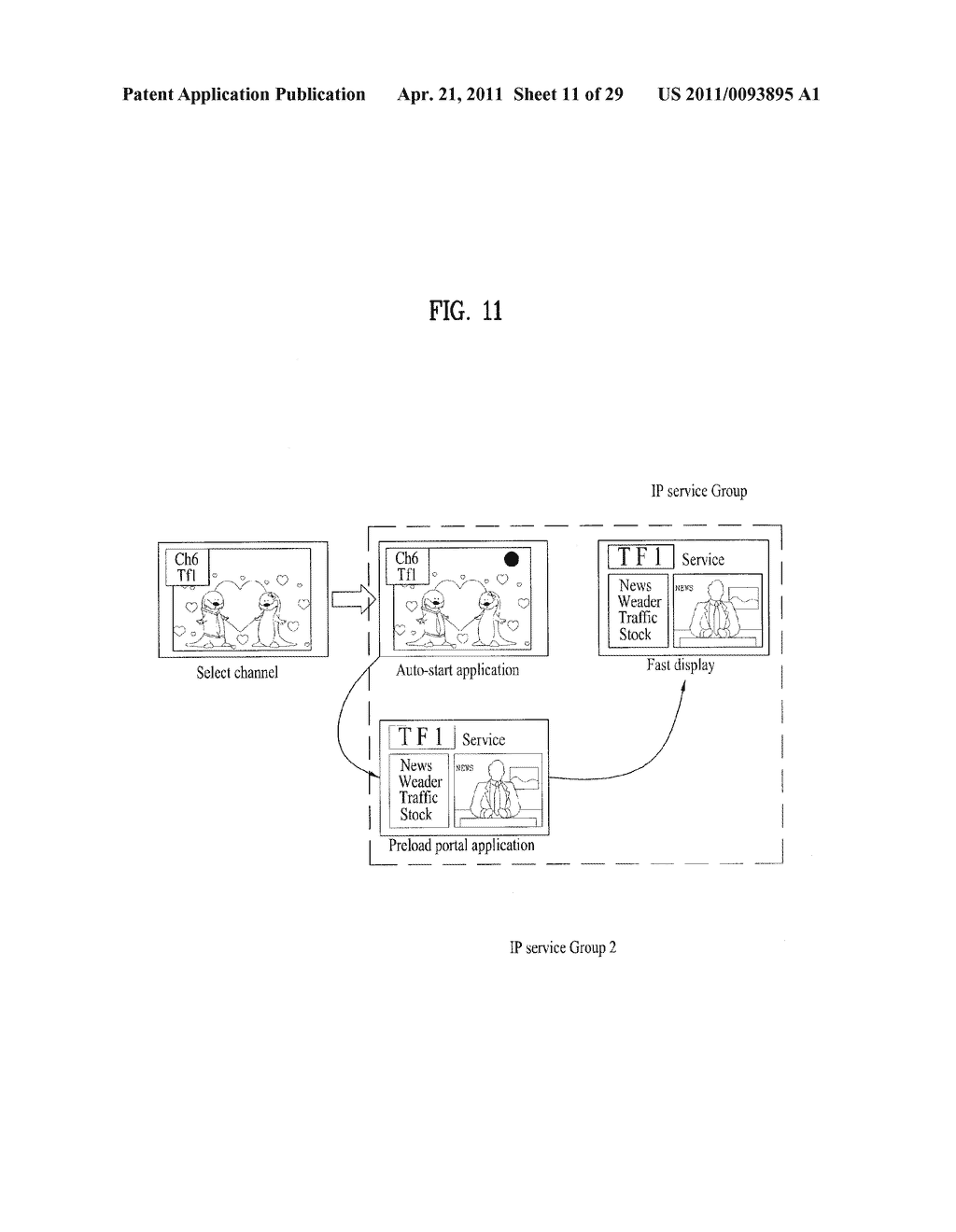 METHOD OF PROCESSING APPLICATION IN DIGITAL BROADCAST RECEIVER CONNECTED WITH INTERACTIVE NETWORK AND THE DIGITAL BROADCAST RECEIVER - diagram, schematic, and image 12