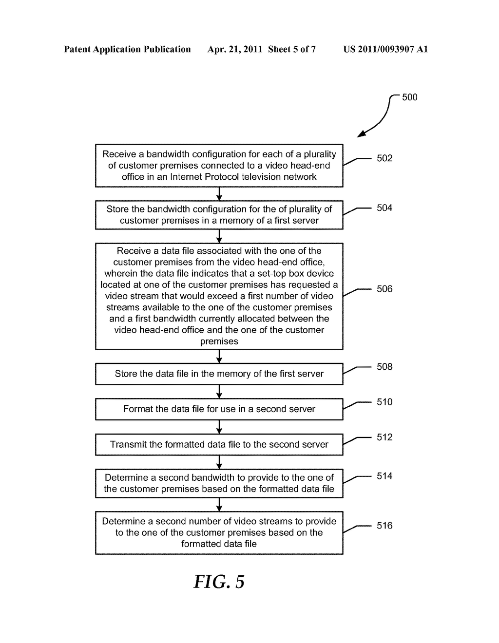 System and Method for Monitoring Whole Home Digital Video Recorder Usage for Internet Protocol Television - diagram, schematic, and image 06