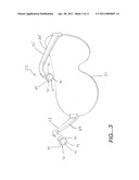 RETRACTABLE EARPLUG APPARATUS FOR AN EYEWEAR ASSEMBLY AND A VEST ASSEMBLY diagram and image