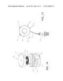 RETRACTABLE EARPLUG APPARATUS FOR AN EYEWEAR ASSEMBLY AND A VEST ASSEMBLY diagram and image