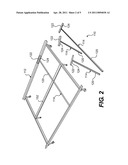 EXPANDABLE STORAGE SYSTEM FOR A METAL BED FRAME diagram and image