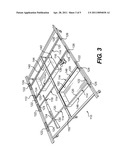 EXPANDABLE STORAGE SYSTEM FOR A METAL BED FRAME diagram and image