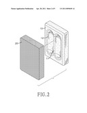 BACK-SCRUBBING DEVICE diagram and image