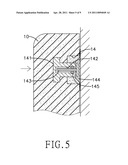 BACK-SCRUBBING DEVICE diagram and image