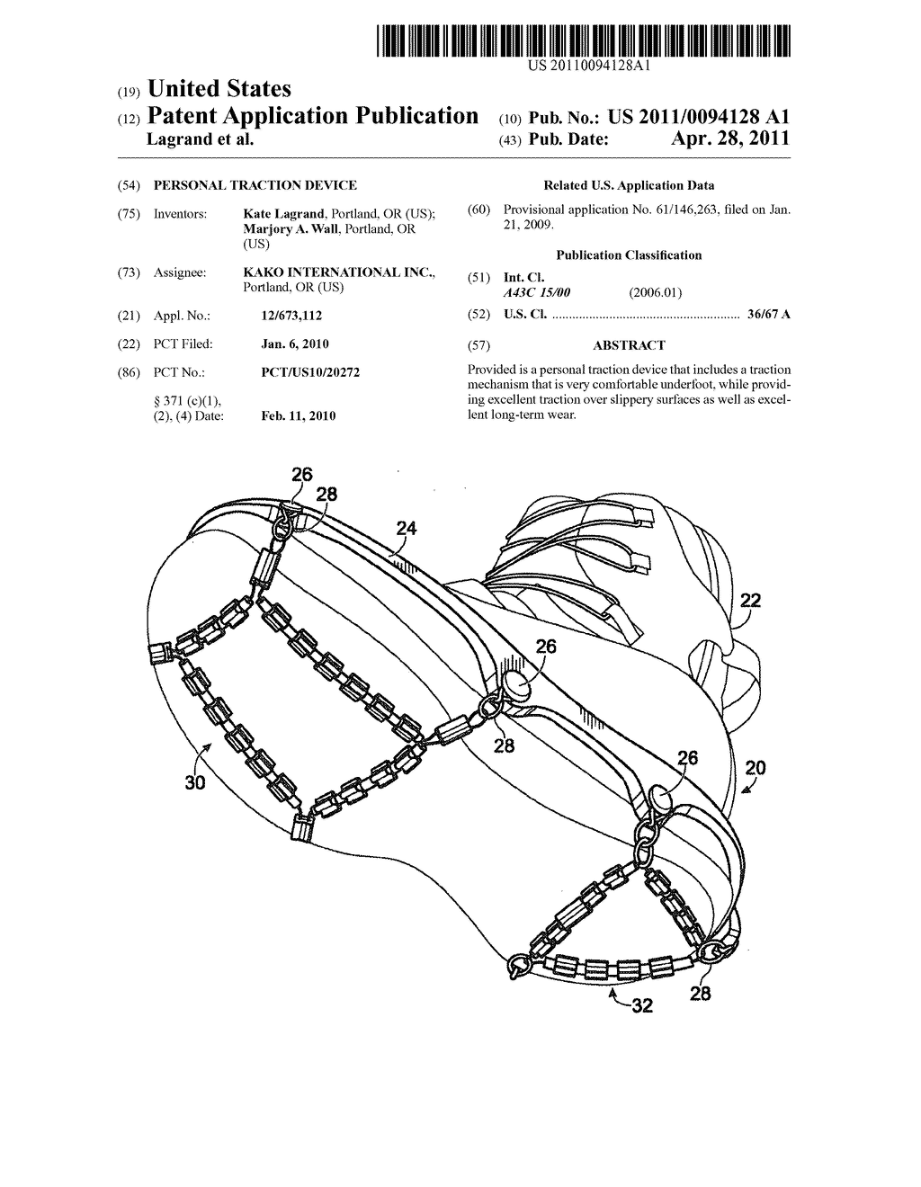 Personal Traction Device - diagram, schematic, and image 01