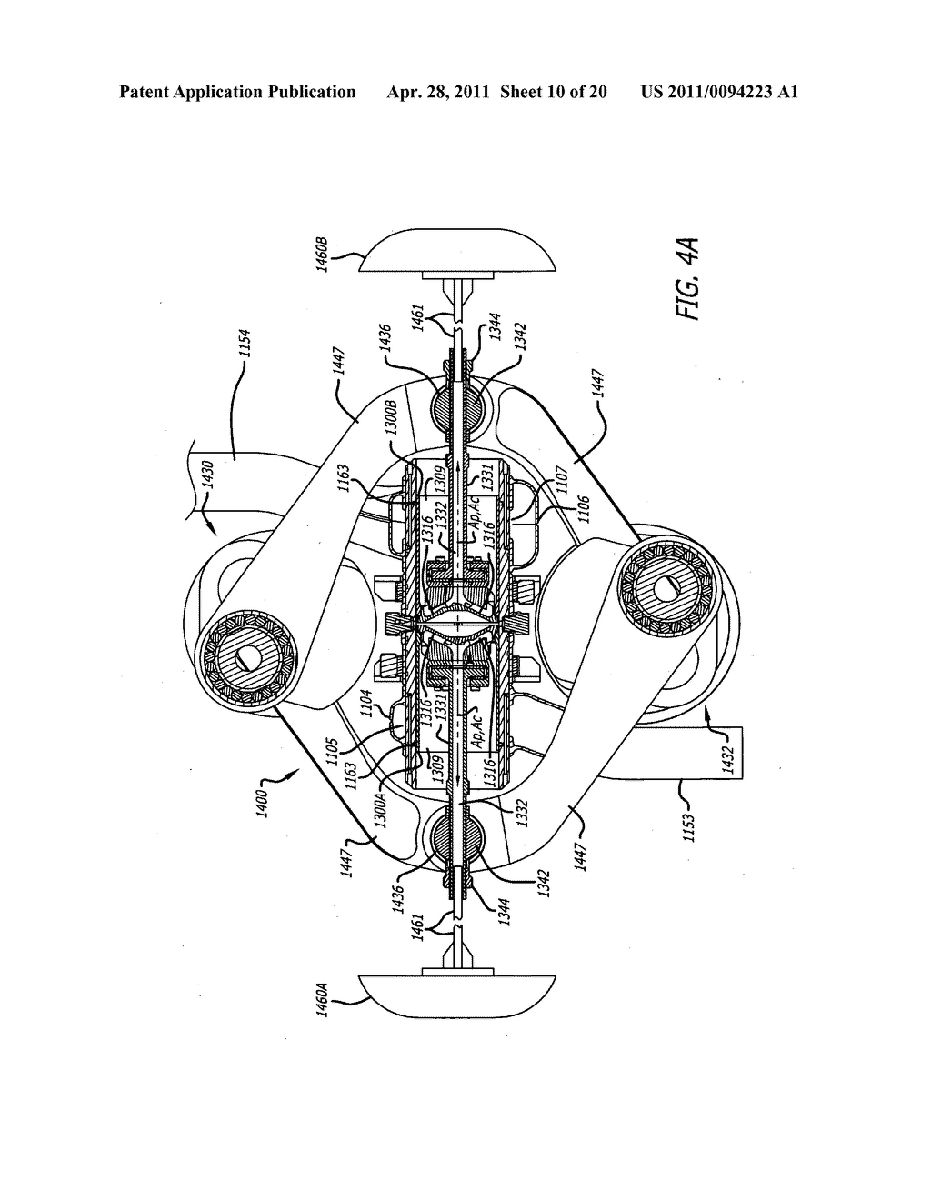 Auxiliary systems for opposed piston engines - diagram, schematic, and image 11