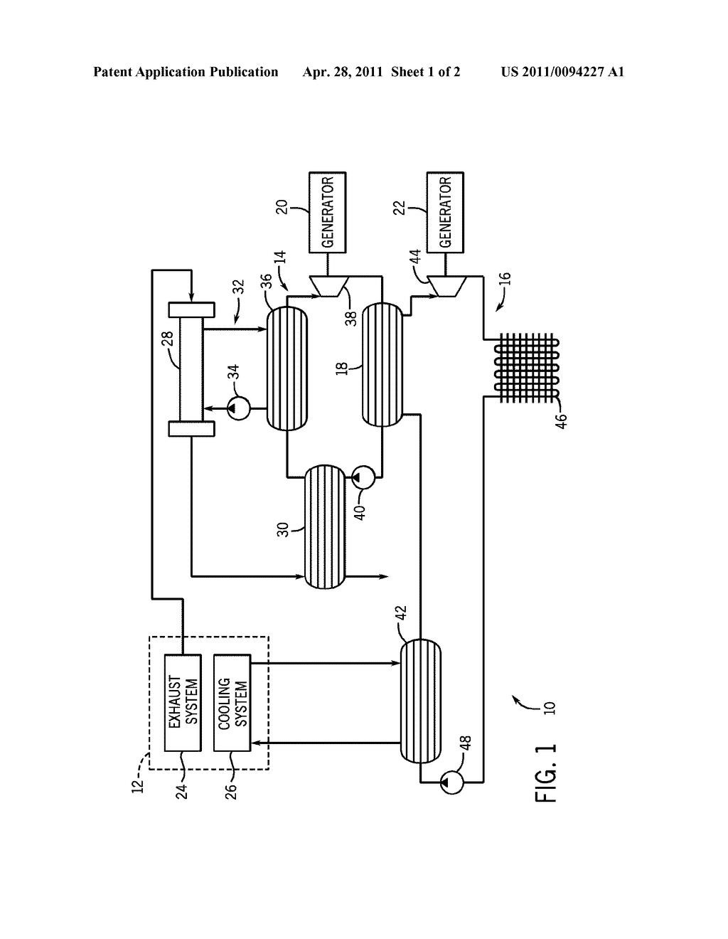 Waste Heat Recovery System - diagram, schematic, and image 02