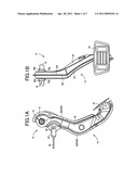 Operating pedal and overlapping welding method diagram and image