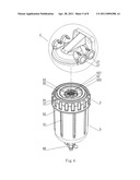 Marine Water Separating Fuel Filter diagram and image