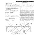 METHOD FOR PRODUCING PERFORATED OR PARTIALLY PERFORATED STENCILS WITH A RELIEF diagram and image