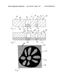 METHOD FOR PRODUCING PERFORATED OR PARTIALLY PERFORATED STENCILS WITH A RELIEF diagram and image