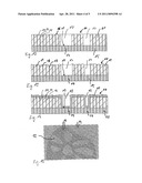 METHOD FOR PRODUCING PERFORATED OR PARTIALLY PERFORATED STENCILS WITH A RELIEF diagram and image