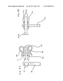 Vertically varying nautical mooring device diagram and image