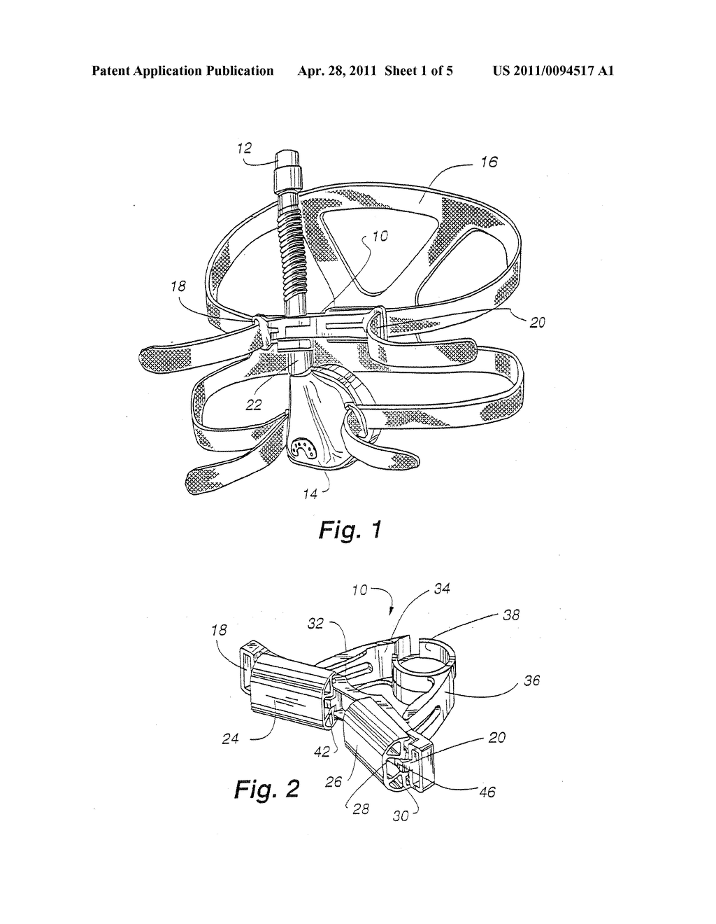 FOREHEAD SUPPORT FOR FACIAL MASK - diagram, schematic, and image 02