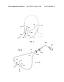 METHODS, SYSTEMS AND DEVICES FOR NON-INVASIVE VENTILATION INCLUDING A NON-SEALING VENTILATION INTERFACE WITH A FREE SPACE NOZZLE FEATURE diagram and image