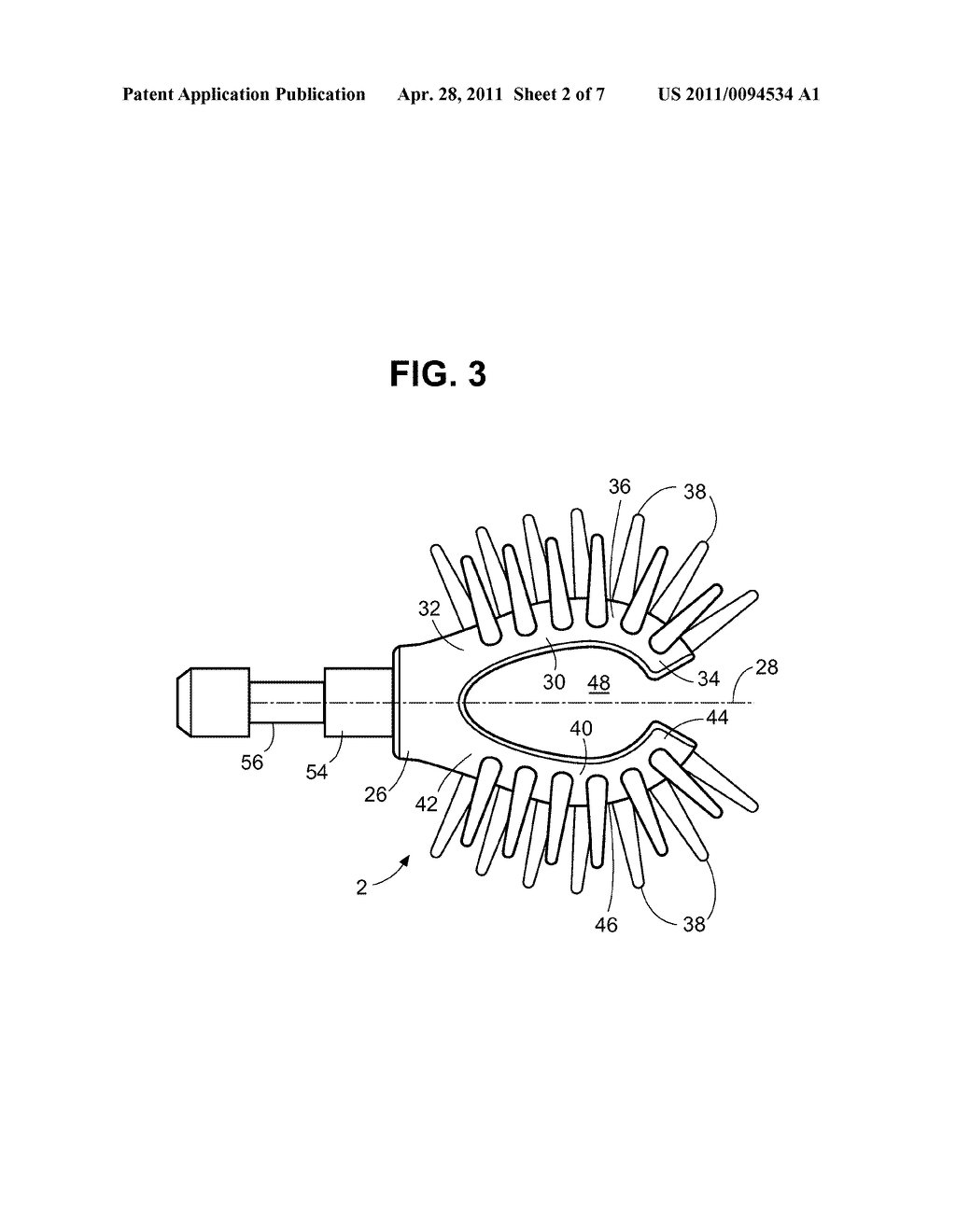 Compressible Cosmetic Applicator - diagram, schematic, and image 03