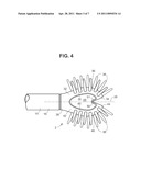 Compressible Cosmetic Applicator diagram and image