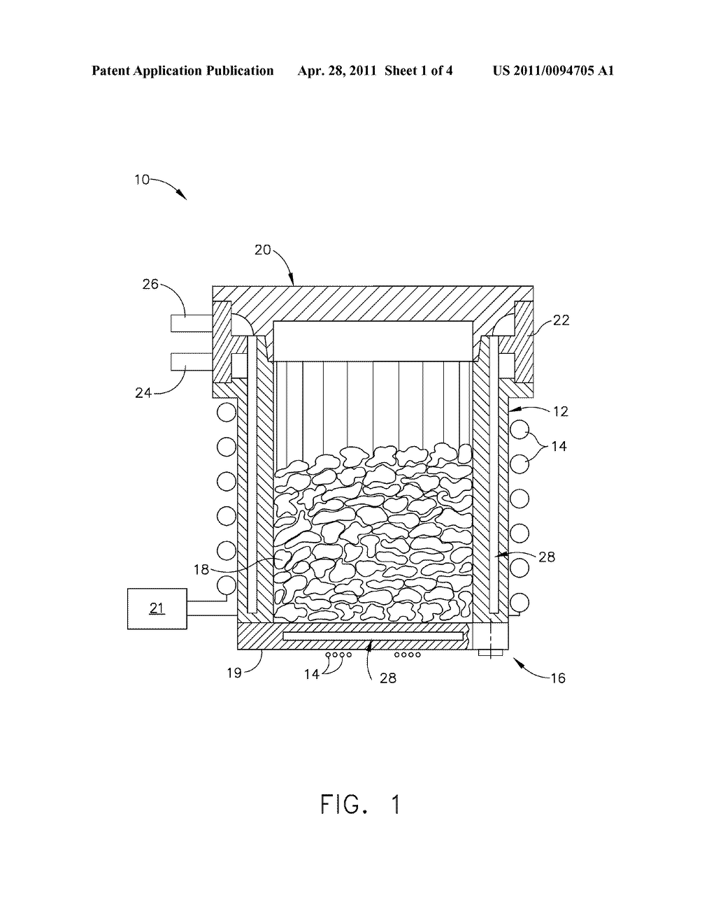 METHODS FOR CENTRIFUGALLY CASTING HIGHLY REACTIVE TITANIUM METALS - diagram, schematic, and image 02