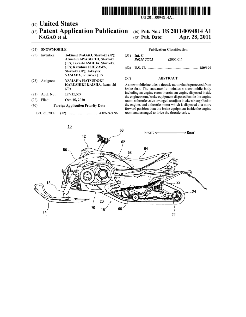 SNOWMOBILE - diagram, schematic, and image 01