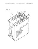 DOCUMENT HANDLER HAVING VALIDATOR DETACHABLY ATTACHED THERETO diagram and image