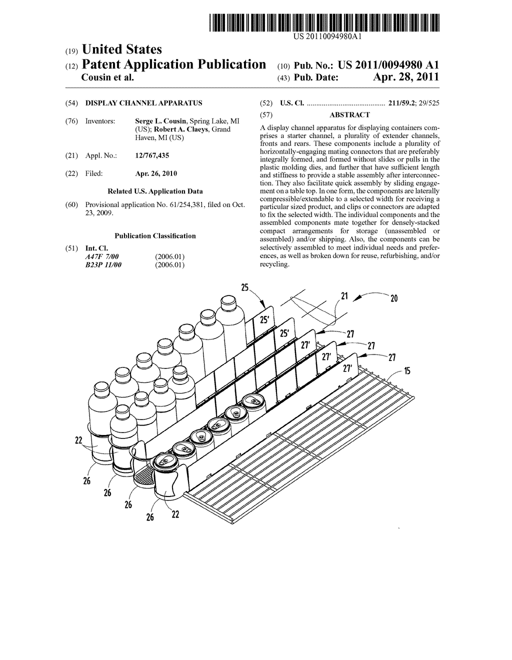 DISPLAY CHANNEL APPARATUS - diagram, schematic, and image 01