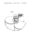 Container having a shock-absorbing element diagram and image