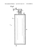 Container having a shock-absorbing element diagram and image