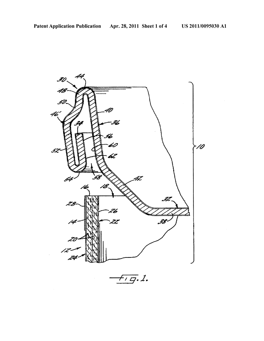 CONTAINER ASSEMBLY HAVING A HEAT-SEALED METAL END, A METAL END THEREFOR, AND A METHOD FOR MAKING SAME - diagram, schematic, and image 02