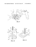 Mount and feed guide apparatus and methods for selectively directing a supply of material to a fastener driver head diagram and image