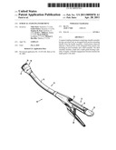 SURGICAL STAPLING INSTRUMENT diagram and image