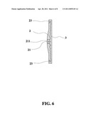 MULTI-LAYERED STRUCTURE FOR SUCTION DISC diagram and image