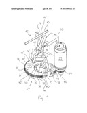 Electrically actuatable clamp diagram and image