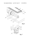 FLAP TRANSFER VALVE WITH PIVOTING BEARING diagram and image