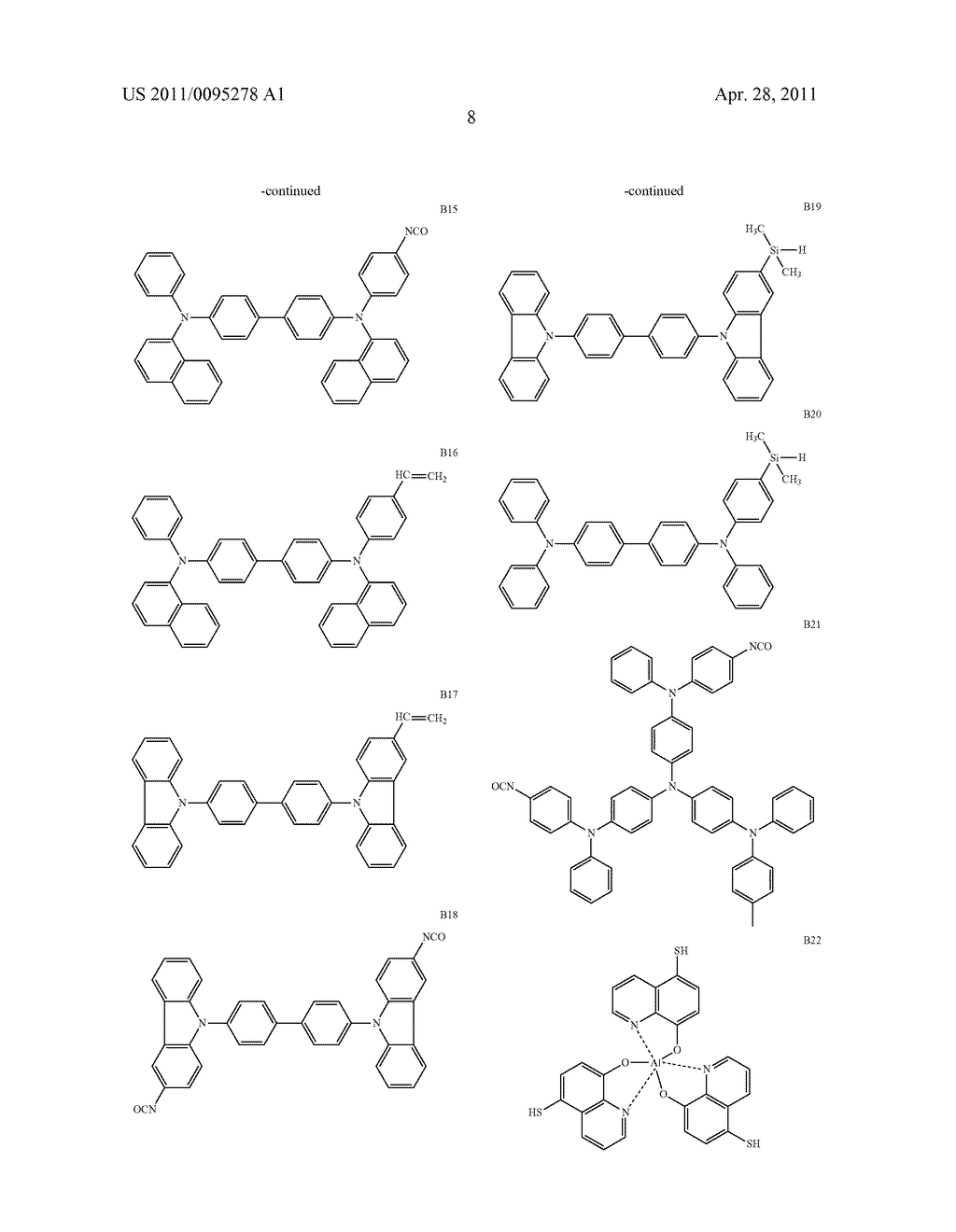 ORGANIC ELECTROLUMINESCENCE ELEMENT, DISPLAY DEVICE AND LIGHTING DEVICE - diagram, schematic, and image 13