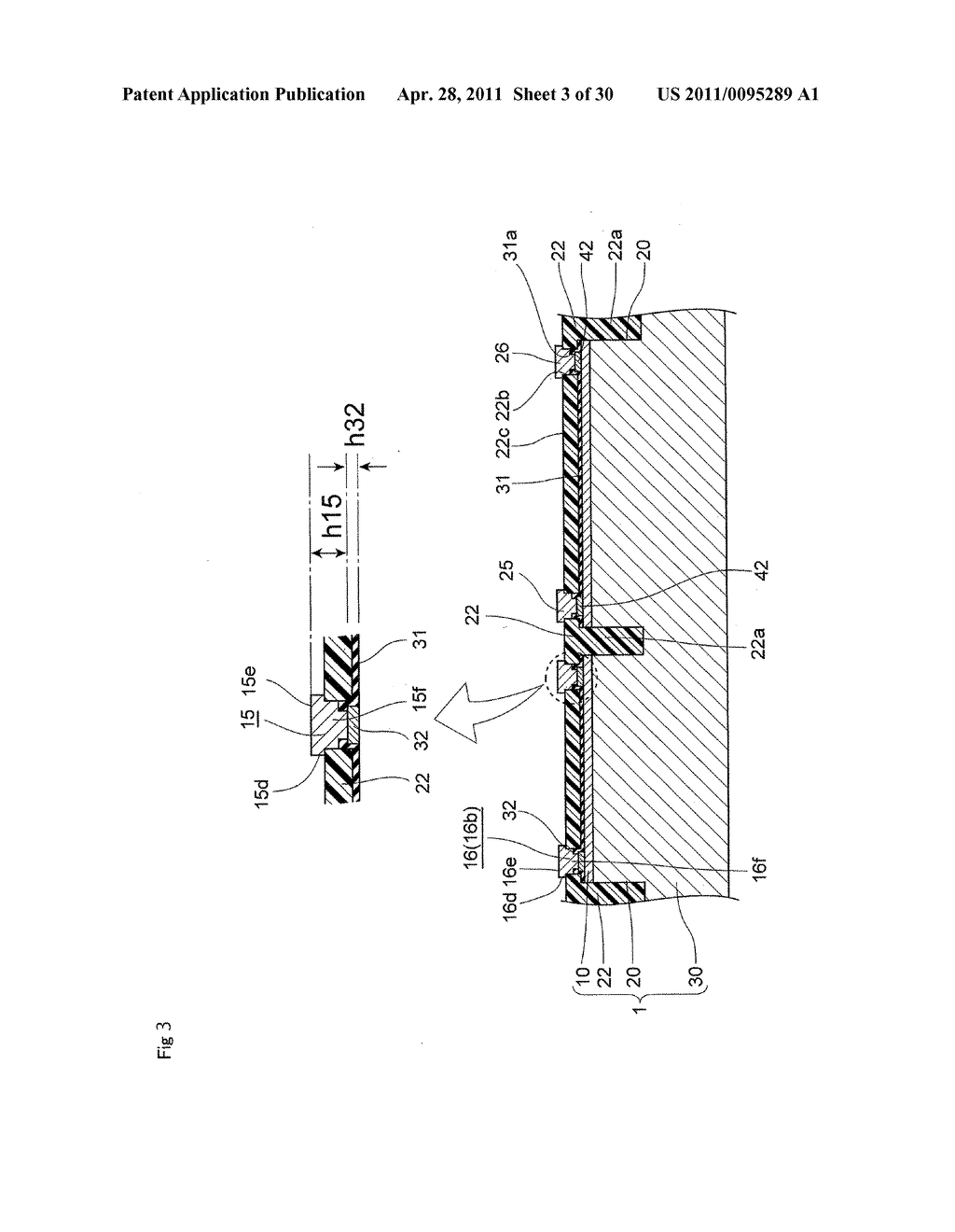 Laminated chips package, semiconductor substrate and method of manufacturing the laminated chips package - diagram, schematic, and image 04