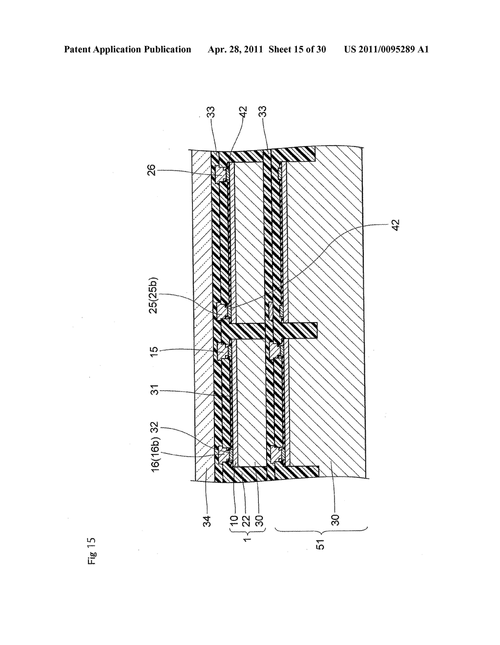 Laminated chips package, semiconductor substrate and method of manufacturing the laminated chips package - diagram, schematic, and image 16