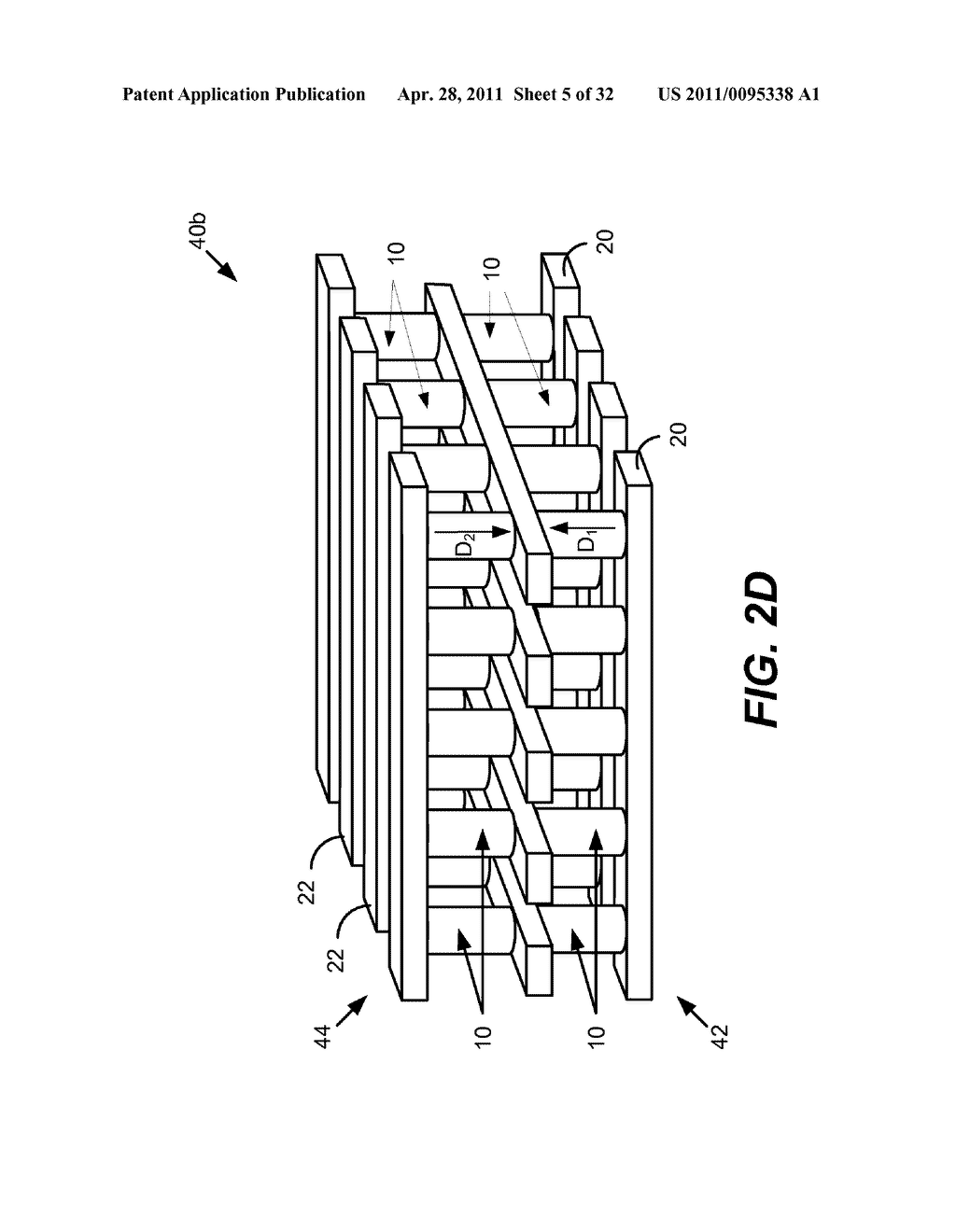 METHODS OF FORMING PILLARS FOR MEMORY CELLS USING SEQUENTIAL SIDEWALL PATTERNING - diagram, schematic, and image 06