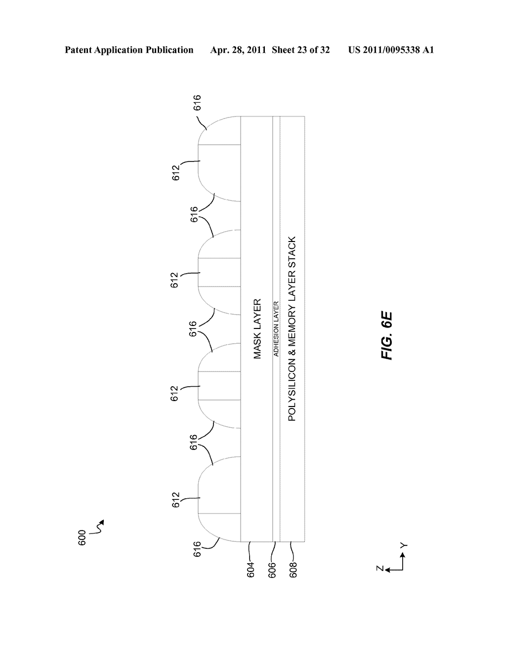 METHODS OF FORMING PILLARS FOR MEMORY CELLS USING SEQUENTIAL SIDEWALL PATTERNING - diagram, schematic, and image 24