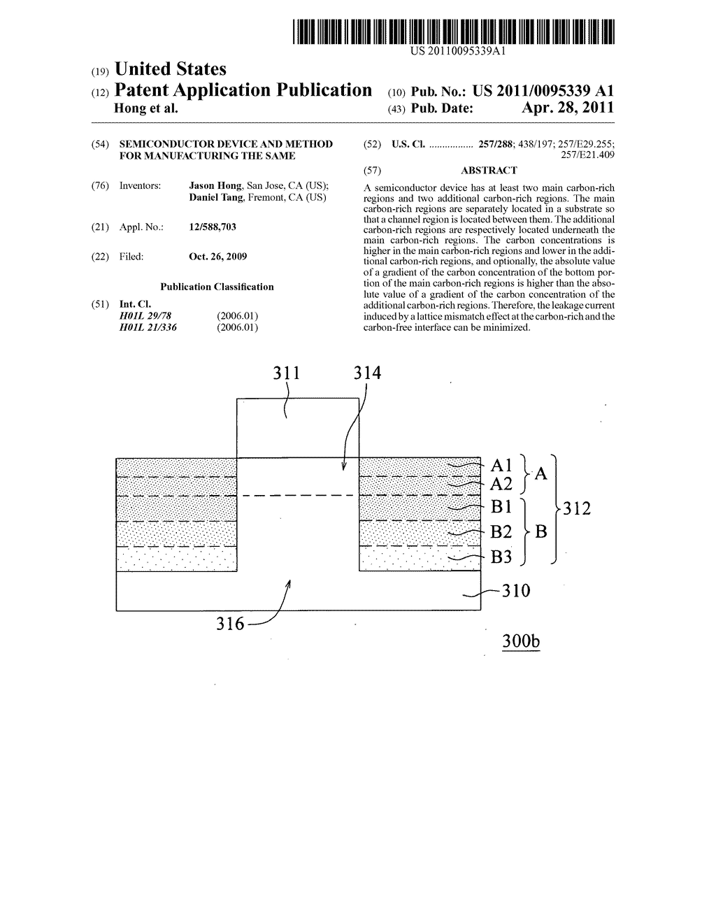 Semiconductor device and method for manufacturing the same - diagram, schematic, and image 01