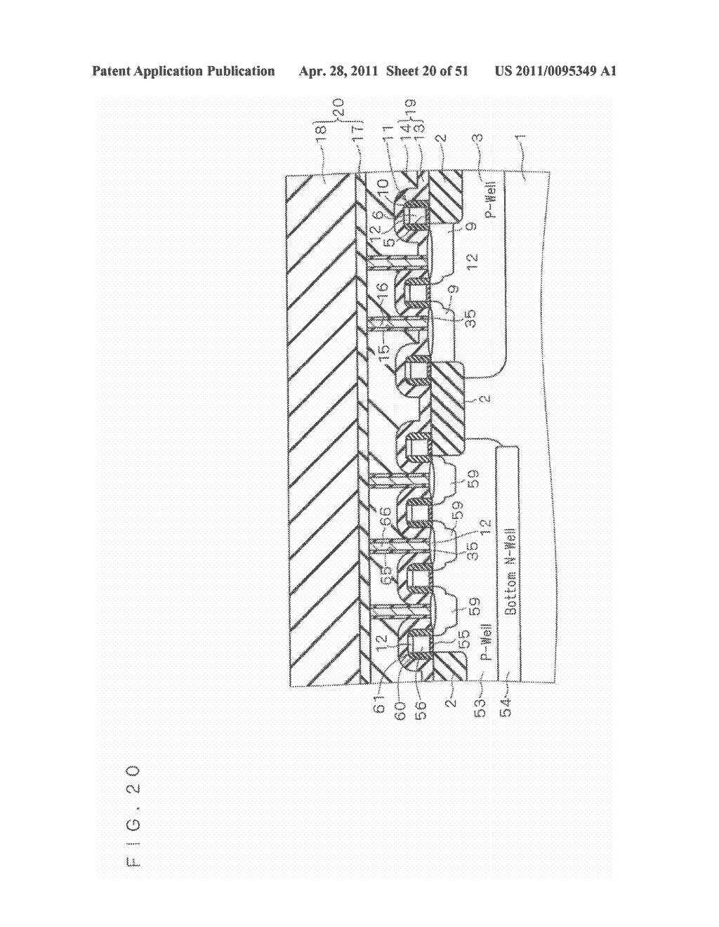 SEMICONDUCTOR DEVICE AND METHOD OF MANUFACTURING SAME - diagram, schematic, and image 21