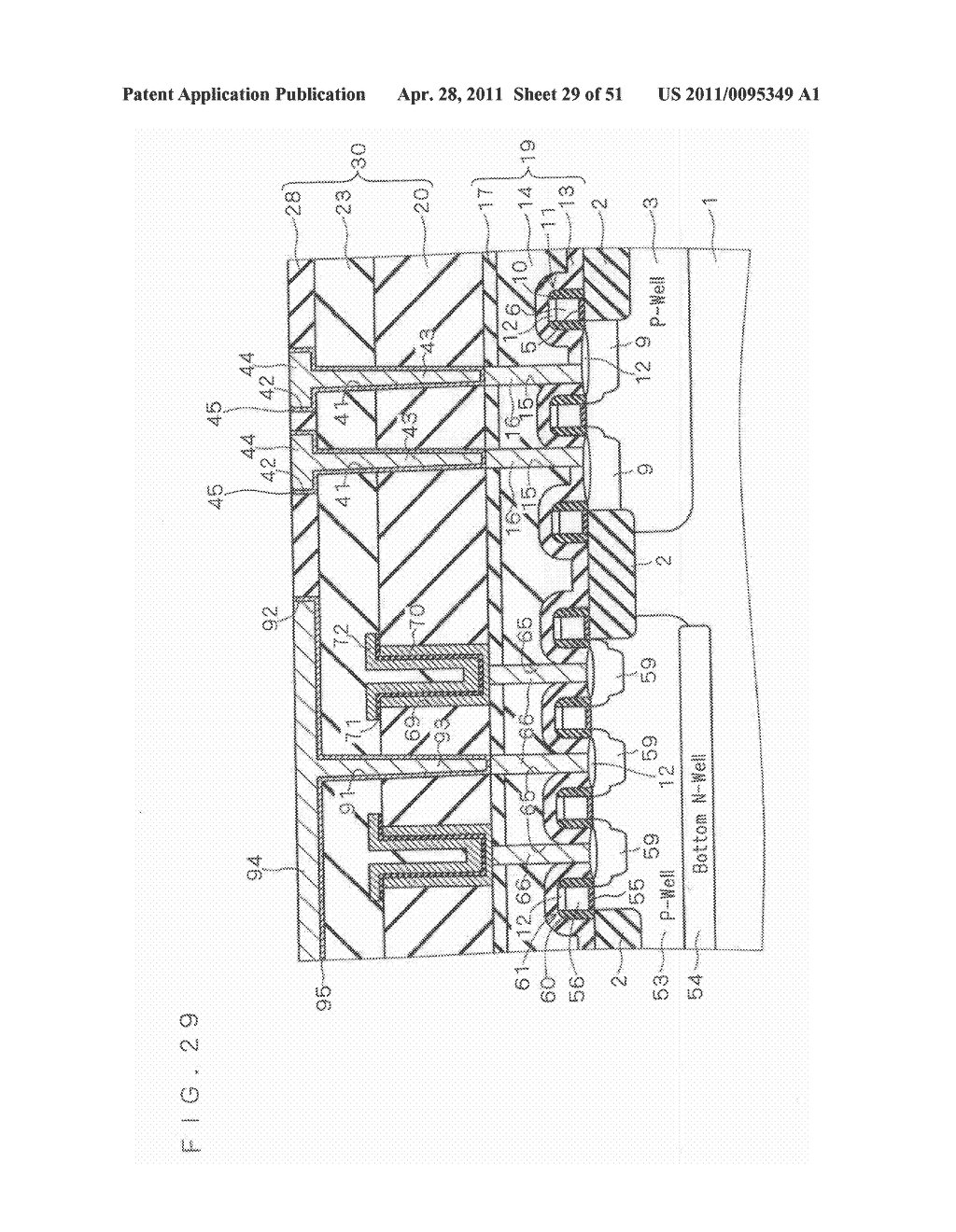 SEMICONDUCTOR DEVICE AND METHOD OF MANUFACTURING SAME - diagram, schematic, and image 30