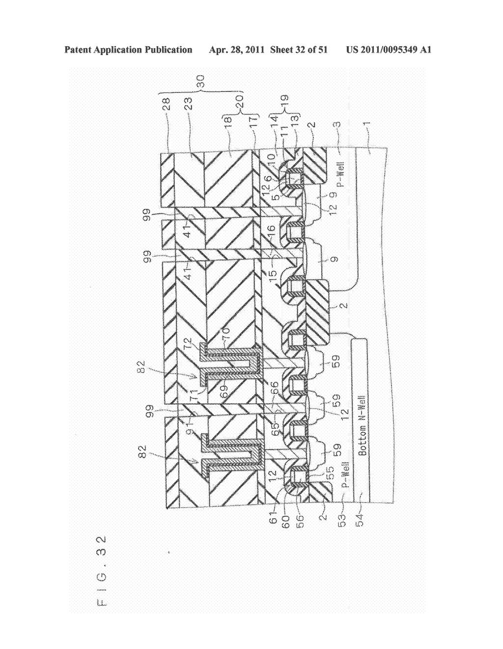 SEMICONDUCTOR DEVICE AND METHOD OF MANUFACTURING SAME - diagram, schematic, and image 33