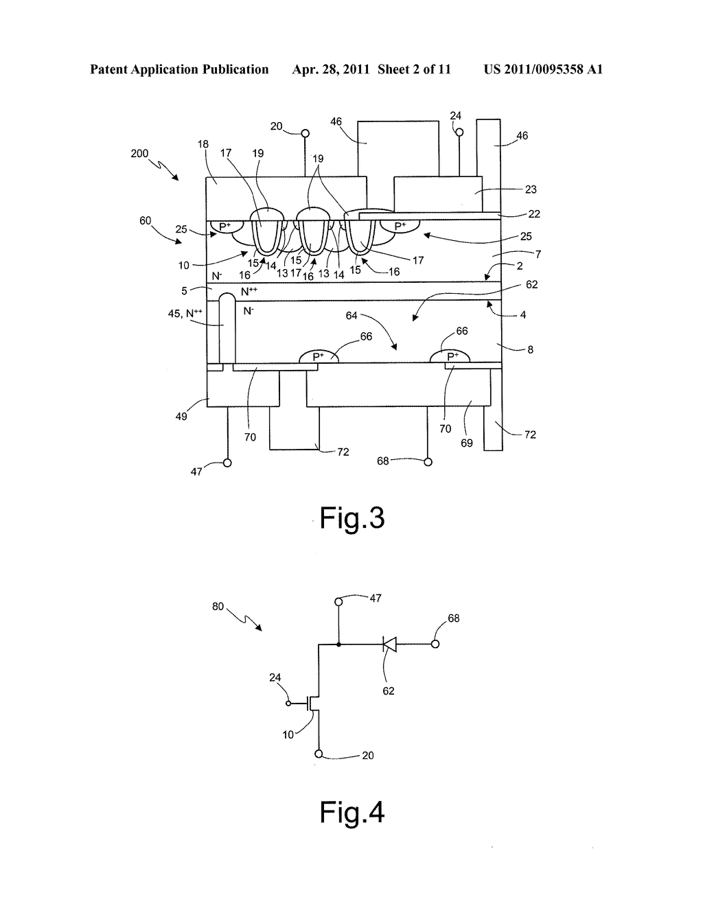DOUBLE-SIDED SEMICONDUCTOR STRUCTURE AND METHOD FOR MANUFACTURING SAME - diagram, schematic, and image 03