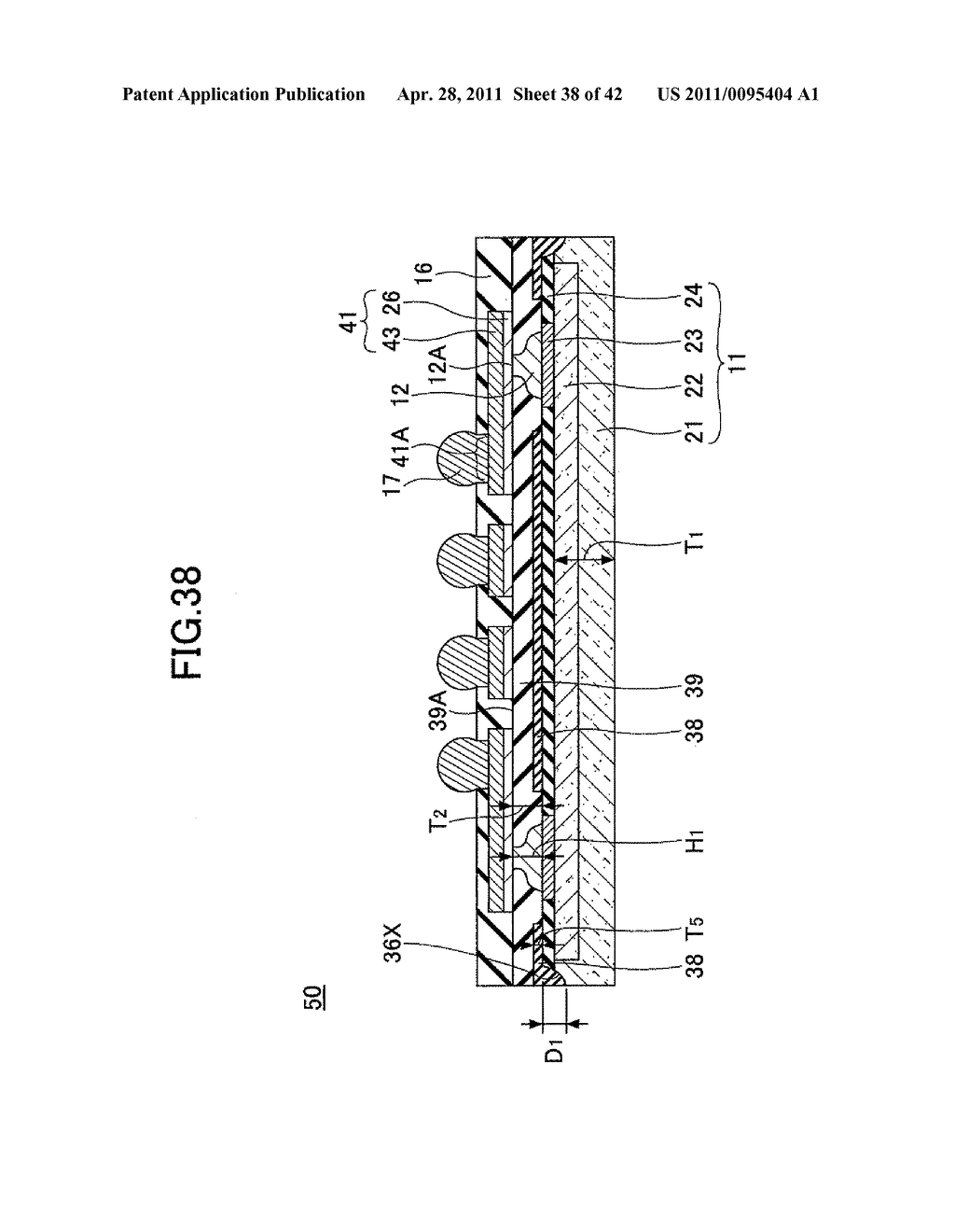 SEMICONDUCTOR DEVICE AND METHOD OF MANUFACTURING THE SAME - diagram, schematic, and image 39