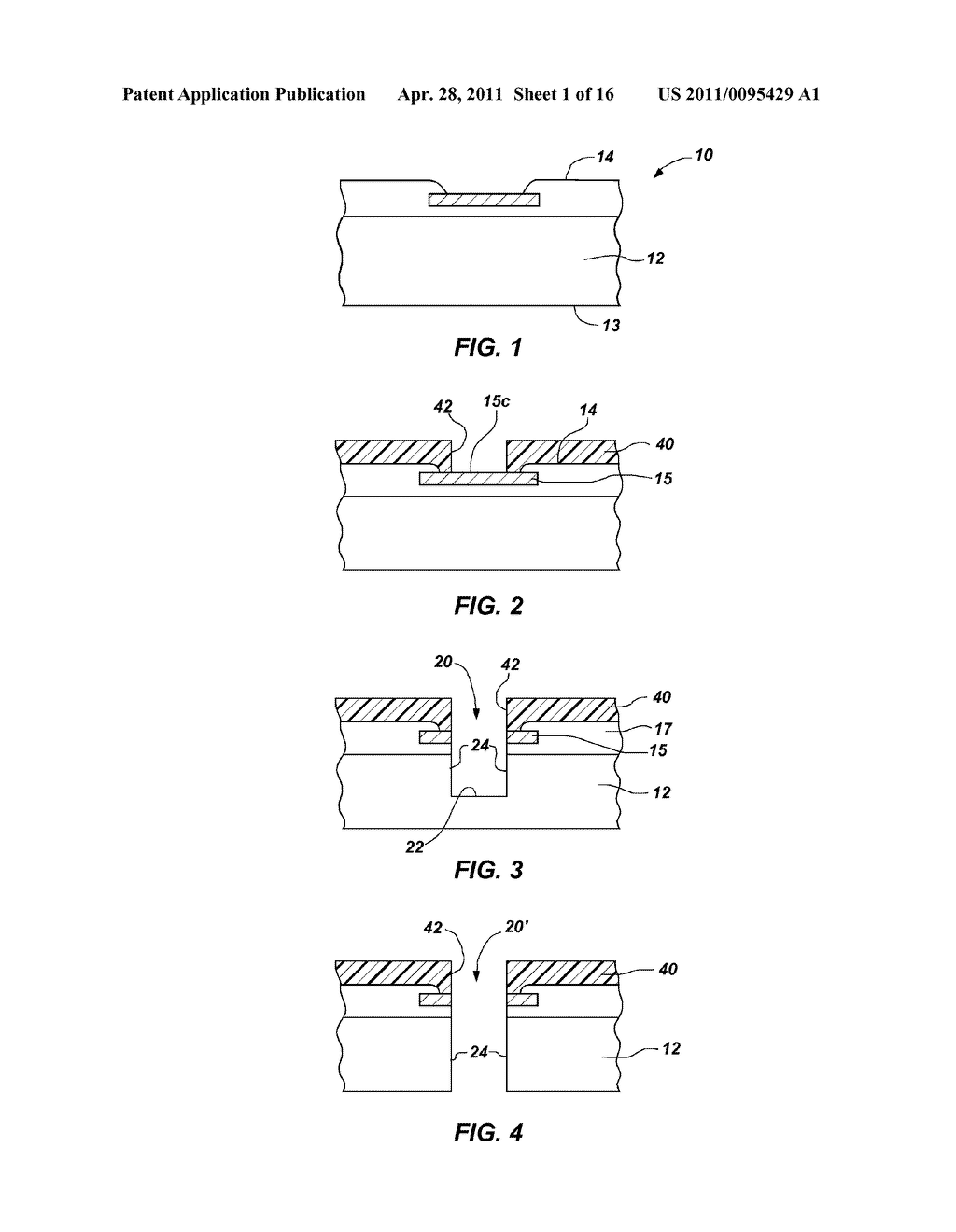 METHODS FOR FABRICATING AND FILLING CONDUCTIVE VIAS AND CONDUCTIVE VIAS SO FORMED - diagram, schematic, and image 02