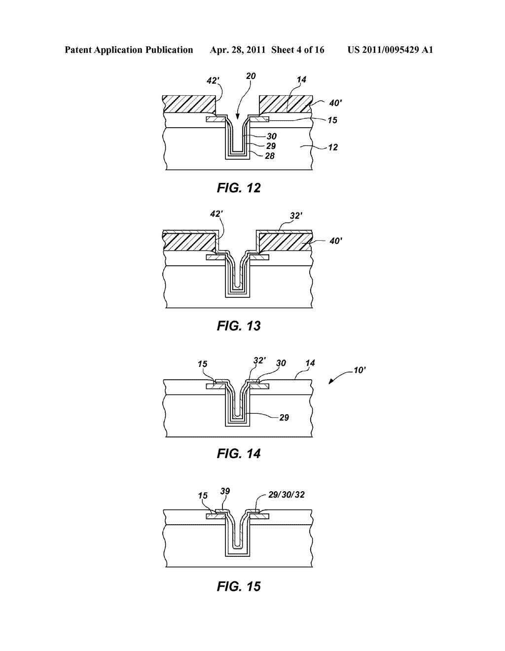 METHODS FOR FABRICATING AND FILLING CONDUCTIVE VIAS AND CONDUCTIVE VIAS SO FORMED - diagram, schematic, and image 05