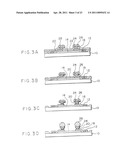 ELECTRONIC COMPONENT AND SEMICONDUCTOR DEVICE, METHOD OF MAKING THE SAME AND METHOD OF MOUNTING THE SAME, CIRCUIT BOARD AND ELECTRONIC INSTRUMENT diagram and image