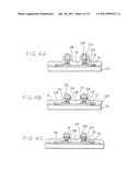 ELECTRONIC COMPONENT AND SEMICONDUCTOR DEVICE, METHOD OF MAKING THE SAME AND METHOD OF MOUNTING THE SAME, CIRCUIT BOARD AND ELECTRONIC INSTRUMENT diagram and image