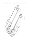 SUPPORTING DEVICE WITH WHEELS diagram and image