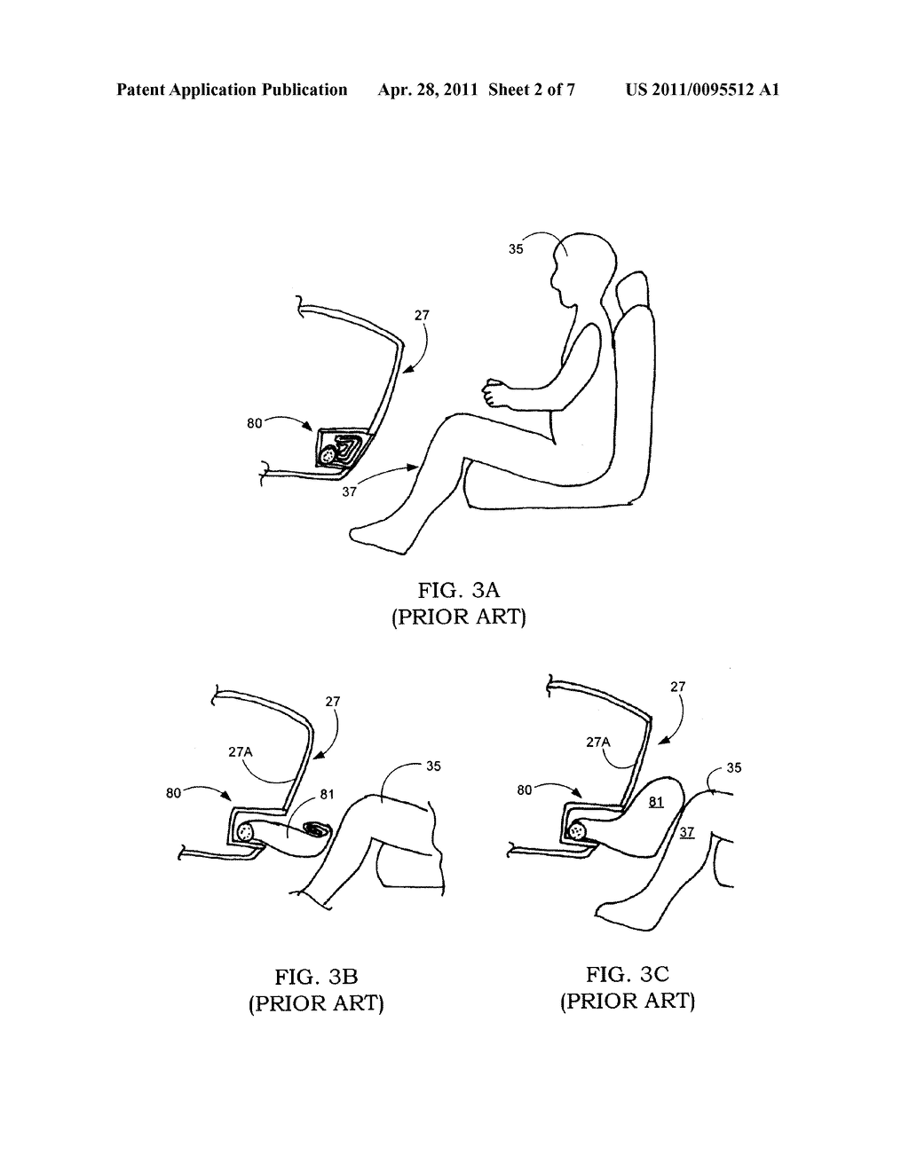 KNEE AIRBAG MODULE - diagram, schematic, and image 03